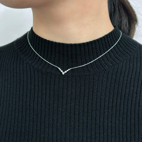 Via Lattea~ ヴィアラッテア~ プラチナ ダイヤモンド ネックレス EP-263