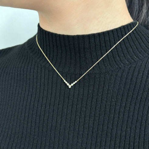 Via Lattea~ ヴィアラッテア~ プラチナ ダイヤモンド ネックレス EP-263