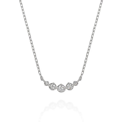 Croissant ~クロワッサン~   プラチナ  ダイヤモンド ネックレス  EP-279