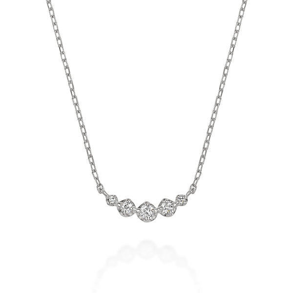 Croissant ~クロワッサン~   プラチナ  ダイヤモンド ネックレス  EP-279