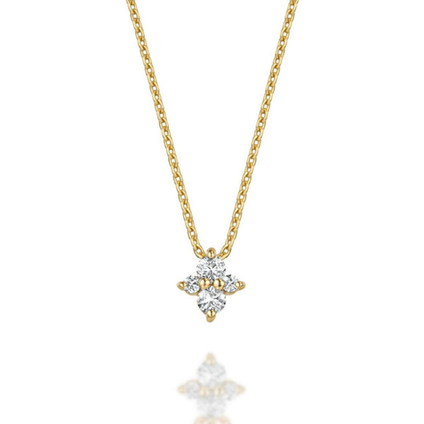 Honey bee ~ハニービー~ K18イエローゴールド  ダイヤモンド ネックレス EP-29