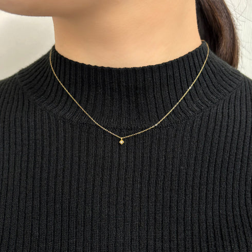 Necklace K18イエローゴールド ダイヤモンド ネックレス EP-309