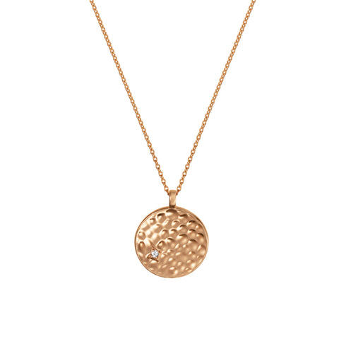 青山なぎさコラボジュエリー2023モデル ダイヤモンドコインネックレス EP-322A