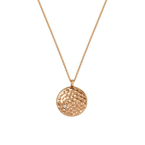 青山なぎさコラボジュエリー2023モデル ダイヤモンドコインネックレス EP-322A