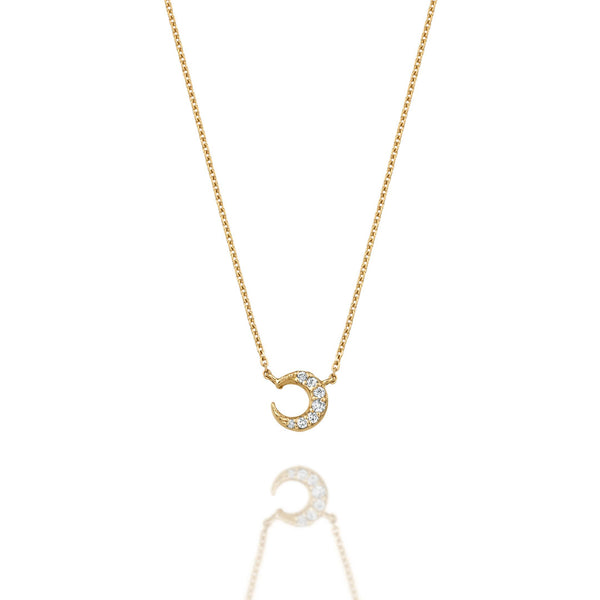 Night Sky~ナイトスカイ~ K18イエローゴールド ダイヤモンド ネックレス EP-82