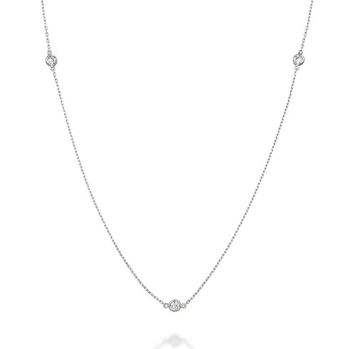 Station~ステーション~ プラチナ ダイヤモンド ネックレス EP-243