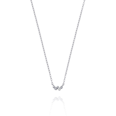 Ripple~リップル~ プラチナ ダイヤモンド ネックレス  EP-308