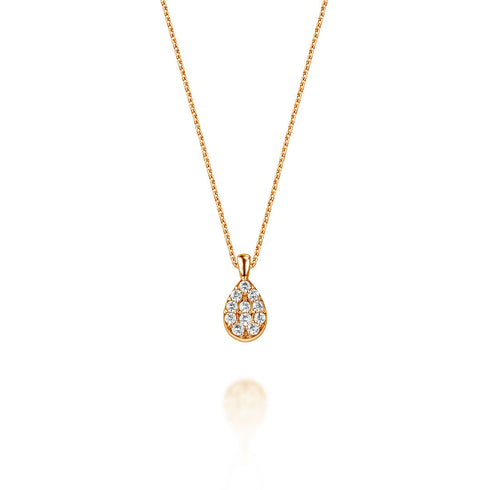 Necklace  K18ピンクゴールド ダイヤモンド  ネックレス EP-312