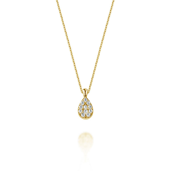 Necklace  K18イエローゴールド ダイヤモンド  ネックレス EP-312