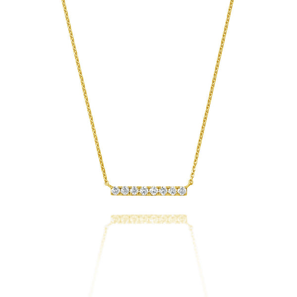 Necklace K18イエローゴールド ダイヤモンド ネックレス EP-317