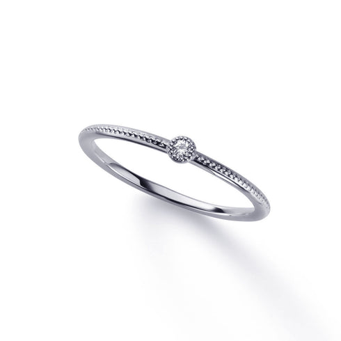 Layered ~レイヤード~  プラチナ ダイヤモンド リング   ER-174