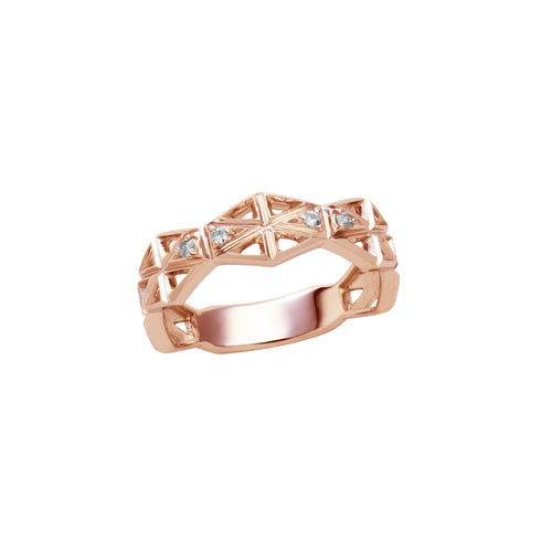 Viora~ビオラ~ K18ピンクゴールド リング ER-200