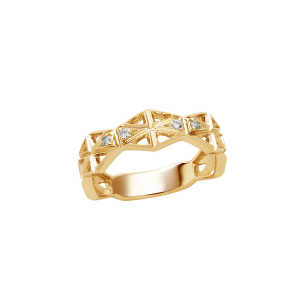 Viora~ビオラ~ K18イエローゴールド リング ER-200