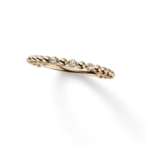 Layered ~レイヤード~  K18イエローゴールド ダイヤモンド   リング ER-207