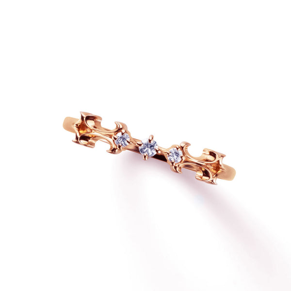 Layered ~レイヤード~  K18ピンクゴールド ダイヤモンド リング ER-210