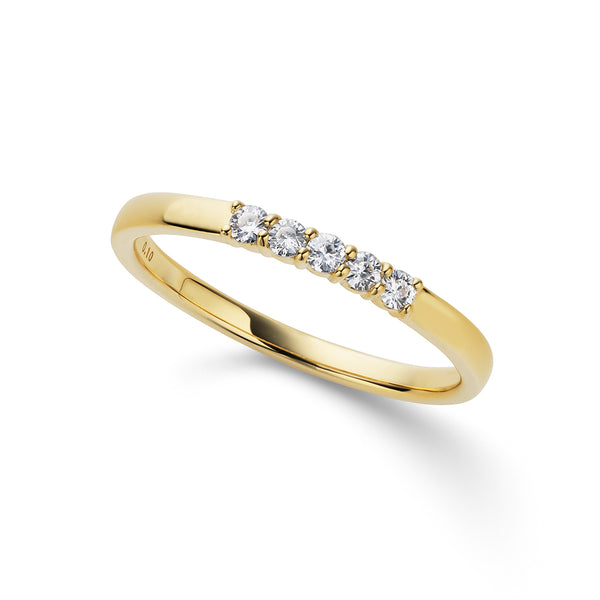 Fashion Ring K18イエローゴールド ダイヤモンドリング ER-219