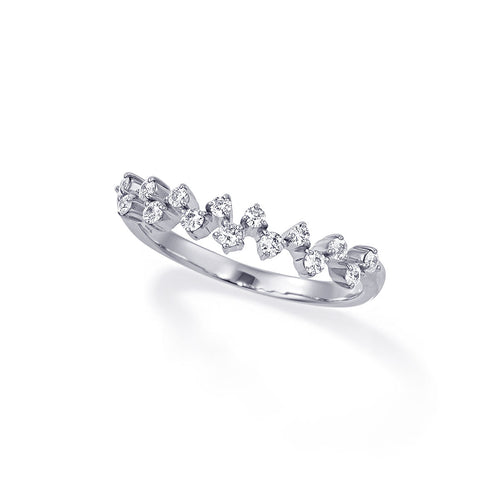 Ripple~リップル~ プラチナ ダイヤモンド リング ER-175OE