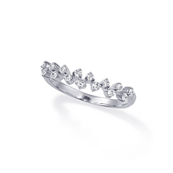 Ripple~リップル~ プラチナ ダイヤモンド リング ER-175OE