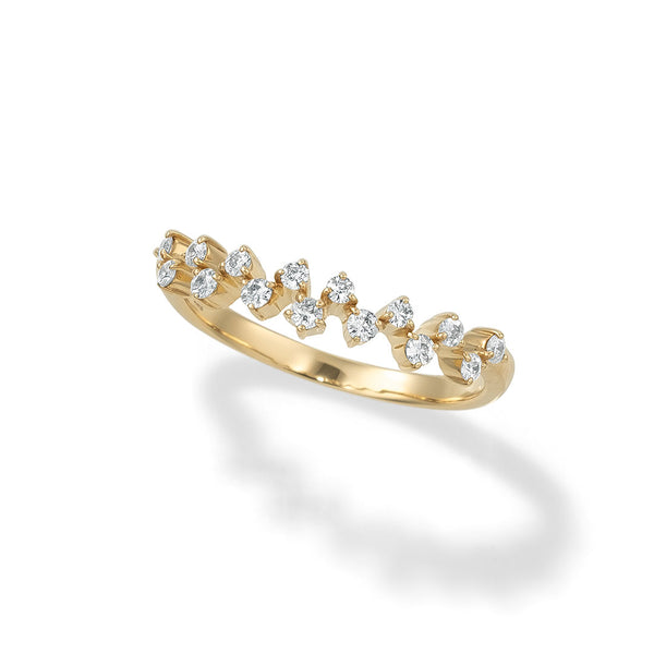 Ripple~リップル~ K18イエローゴールド ダイヤモンド リング ER-175OE