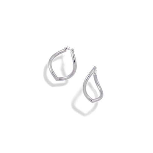 Pierce プラチナ  フープ ピアス FE-27