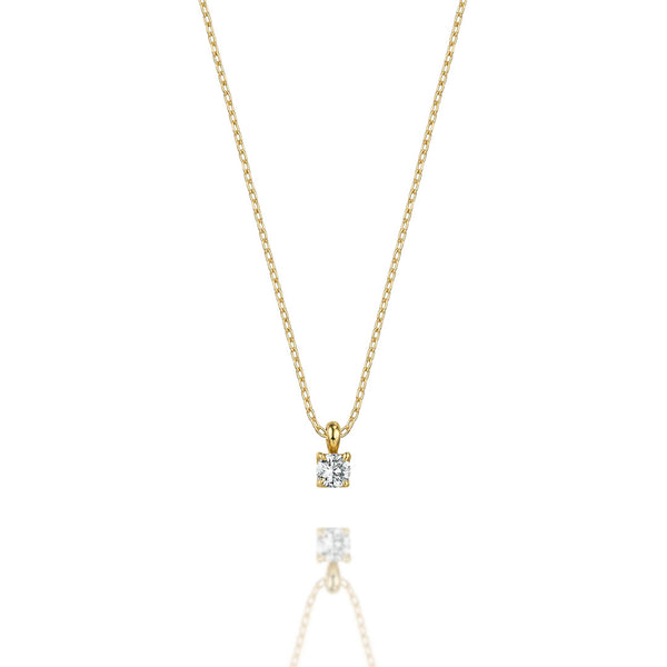 Sweet Collection~スウィートコレクション~ K18イエローゴールド ダイヤモンド ネックレス FP-09 / 0.09ct