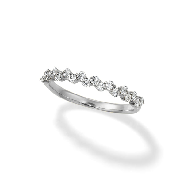 Ripple~リップル~ プラチナ ダイヤモンド リング FR-42