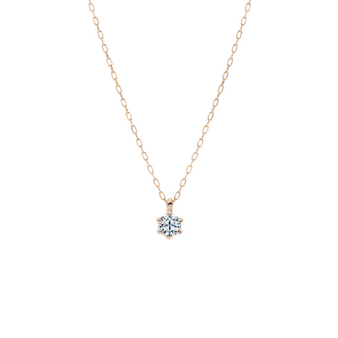 Tulip ~チューリップ~ 一粒ダイヤモンドネックレスPP-43 0.05ct