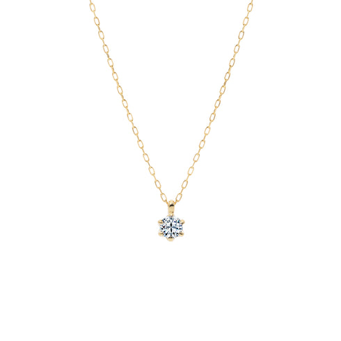 Tulip ~チューリップ~ 一粒ダイヤモンドネックレスPP-43 0.05ct