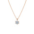 Tulip ~チューリップ~ 一粒ダイヤモンドネックレスPP-43 0.14ct
