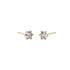 Tulip ~チューリップ~ 一粒ダイヤモンドピアス PE-01 0.14ct