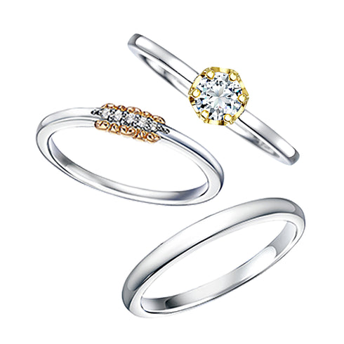 婚約指輪 カーネーション (ダイヤモンド) DR-100