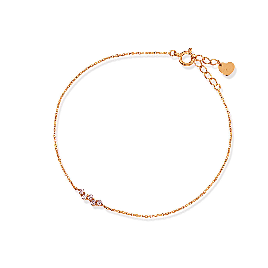 Over Excellent〈オーバーエクセレント〉Ripple~リップル~ K18ピンクゴールド ダイヤモンド ブレスレット EB-40 –  overexcellent